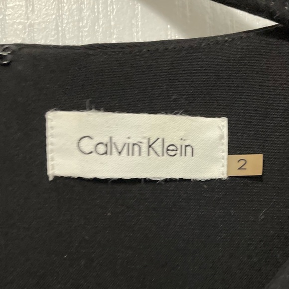 Black and White Cocktail Dress. Size 2 - Picture 3 of 3